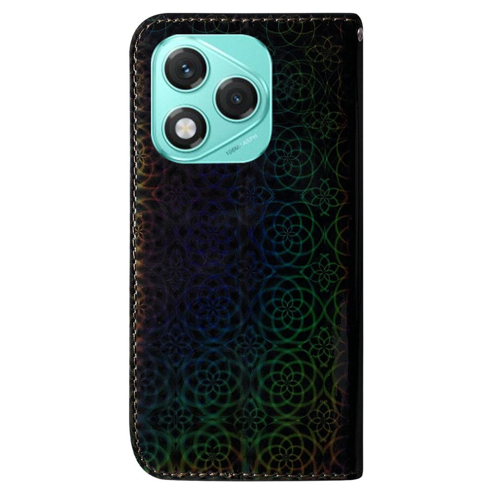 For Honor 400 Lite 5G Stand Case Dazzling Flower Leather Phone Cover