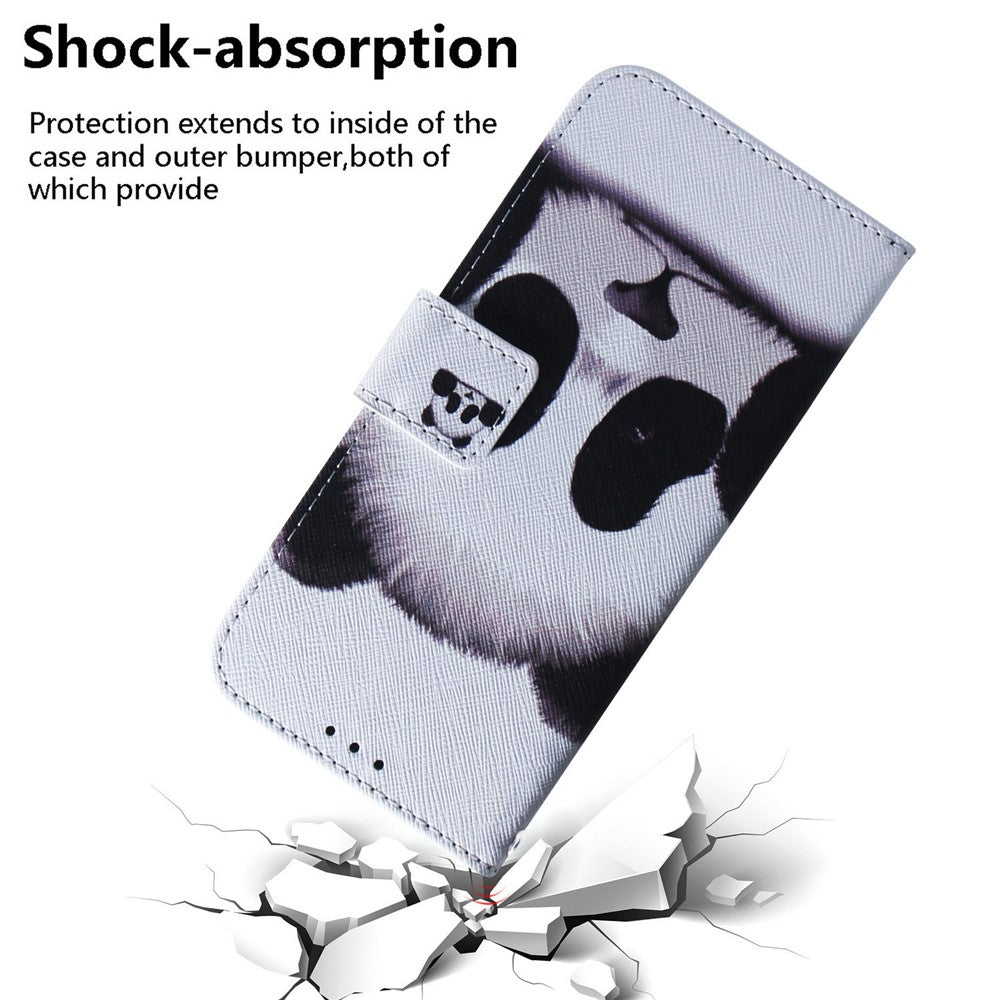 For Xiaomi Redmi Note 14S 4G Wallet Case Pattern Print Leather Phone Cover