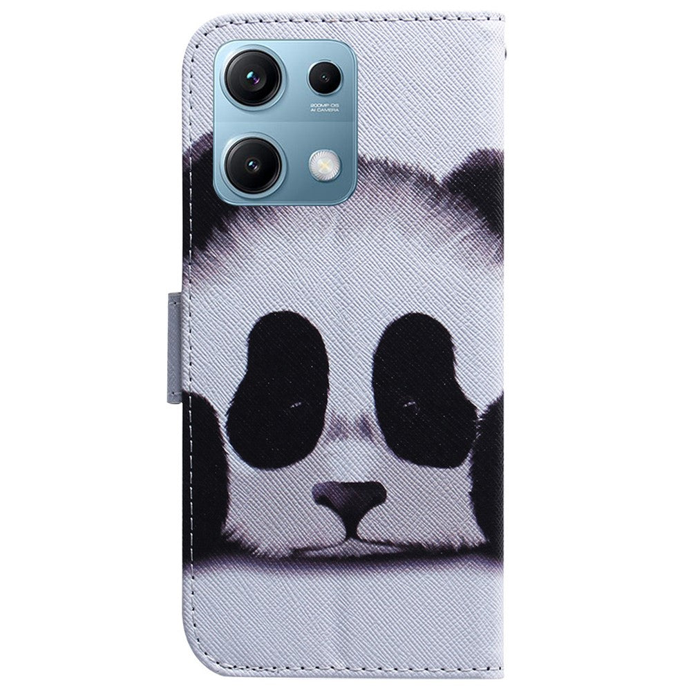 For Xiaomi Redmi Note 14S 4G Wallet Case Pattern Print Leather Phone Cover