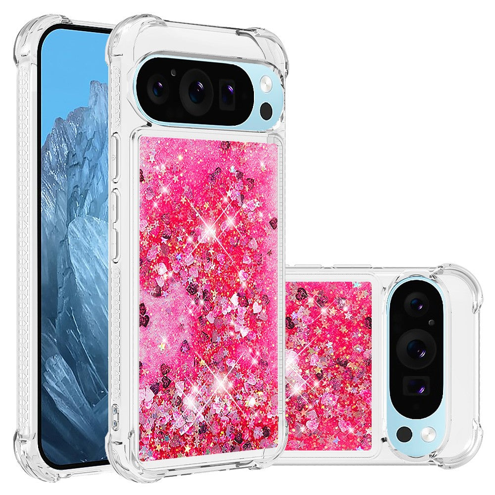 Pixel 10 / 10 Pro Glitzer-Hülle – Stoßfest & mit Treibsand