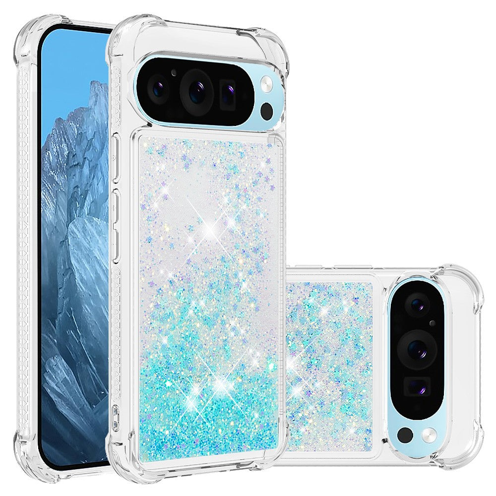 Pixel 10 / 10 Pro Glitzer-Hülle – Stoßfest & mit Treibsand