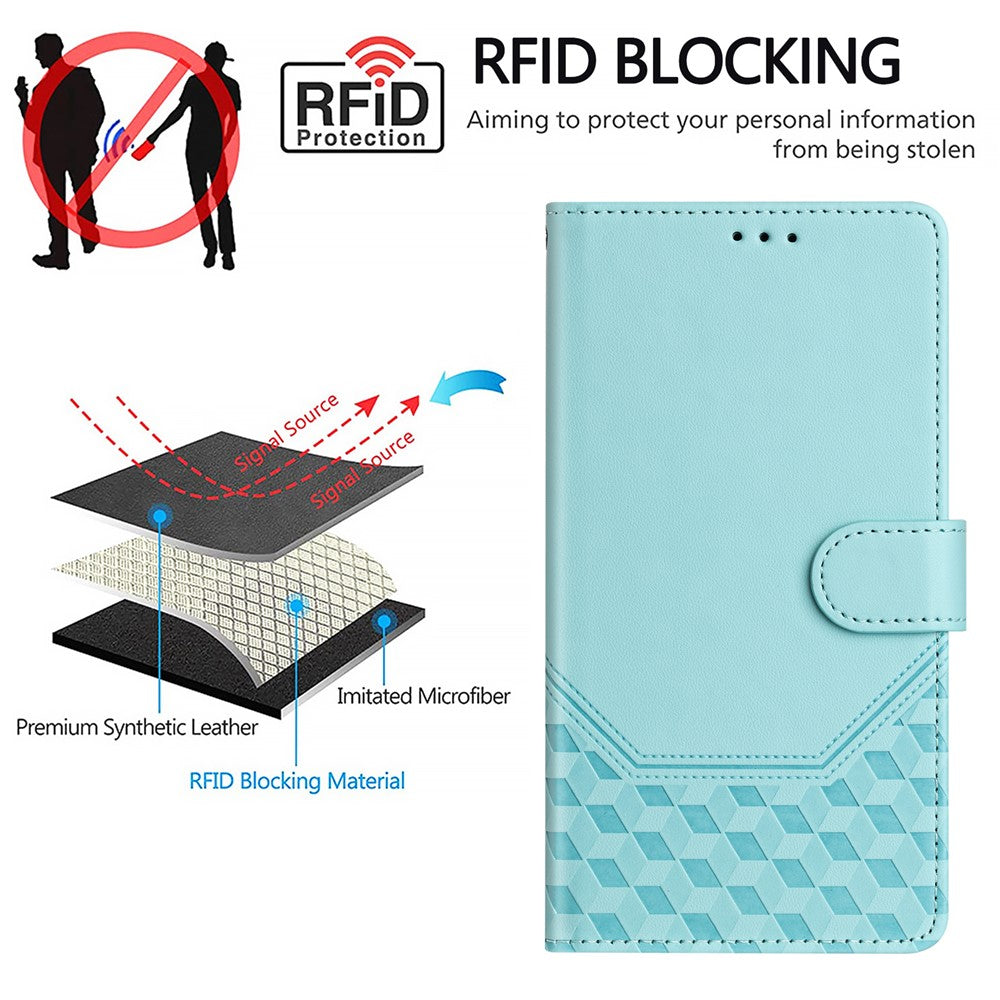Pixel 10 Pro / 10 / 9 Pro / 9 Lederhülle mit Riemen & RFID-Schutz