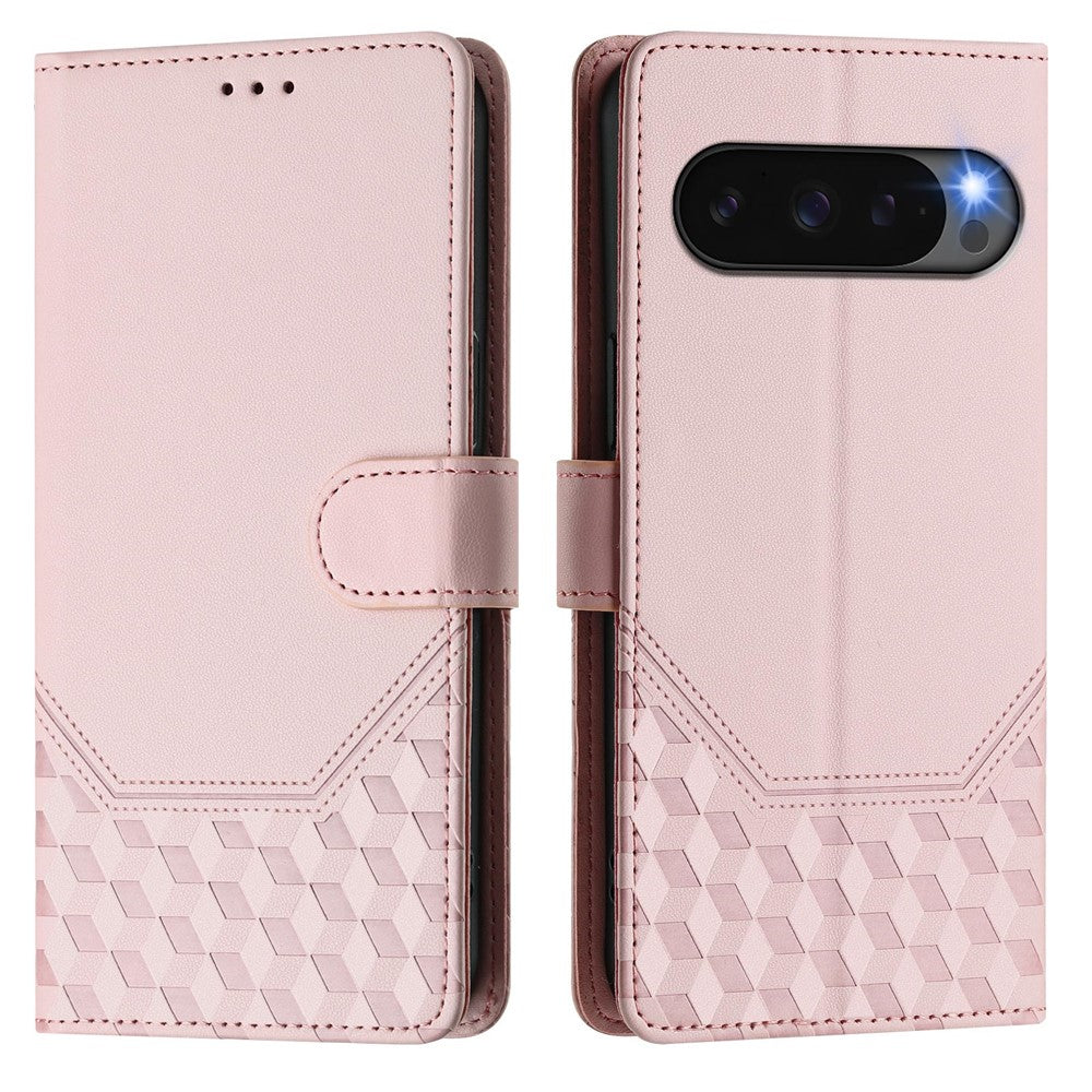 Pixel 10 Pro / 10 / 9 Pro / 9 Lederhülle mit Riemen & RFID-Schutz