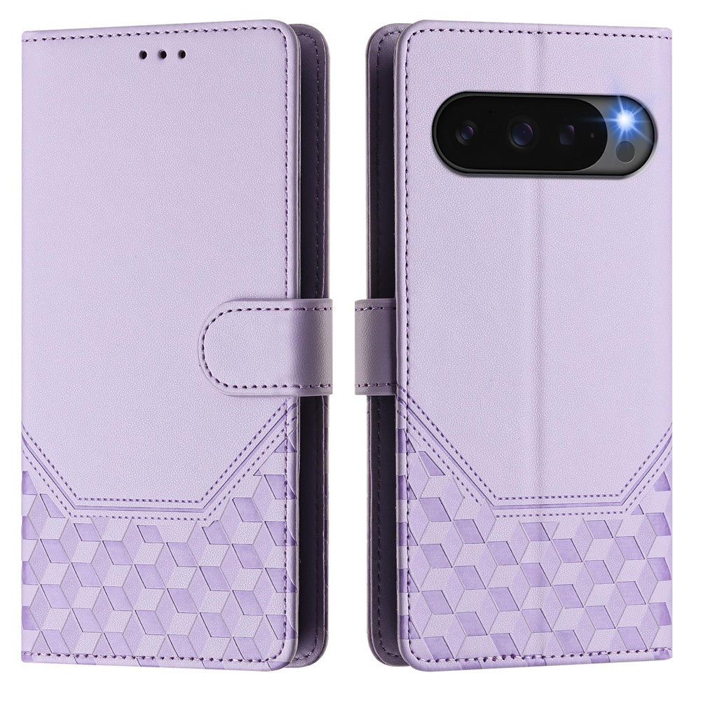 Pixel 10 Pro / 10 / 9 Pro / 9 Lederhülle mit Riemen & RFID-Schutz
