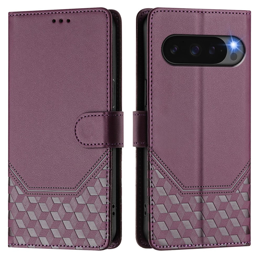 Pixel 10 Pro / 10 / 9 Pro / 9 Lederhülle mit Riemen & RFID-Schutz