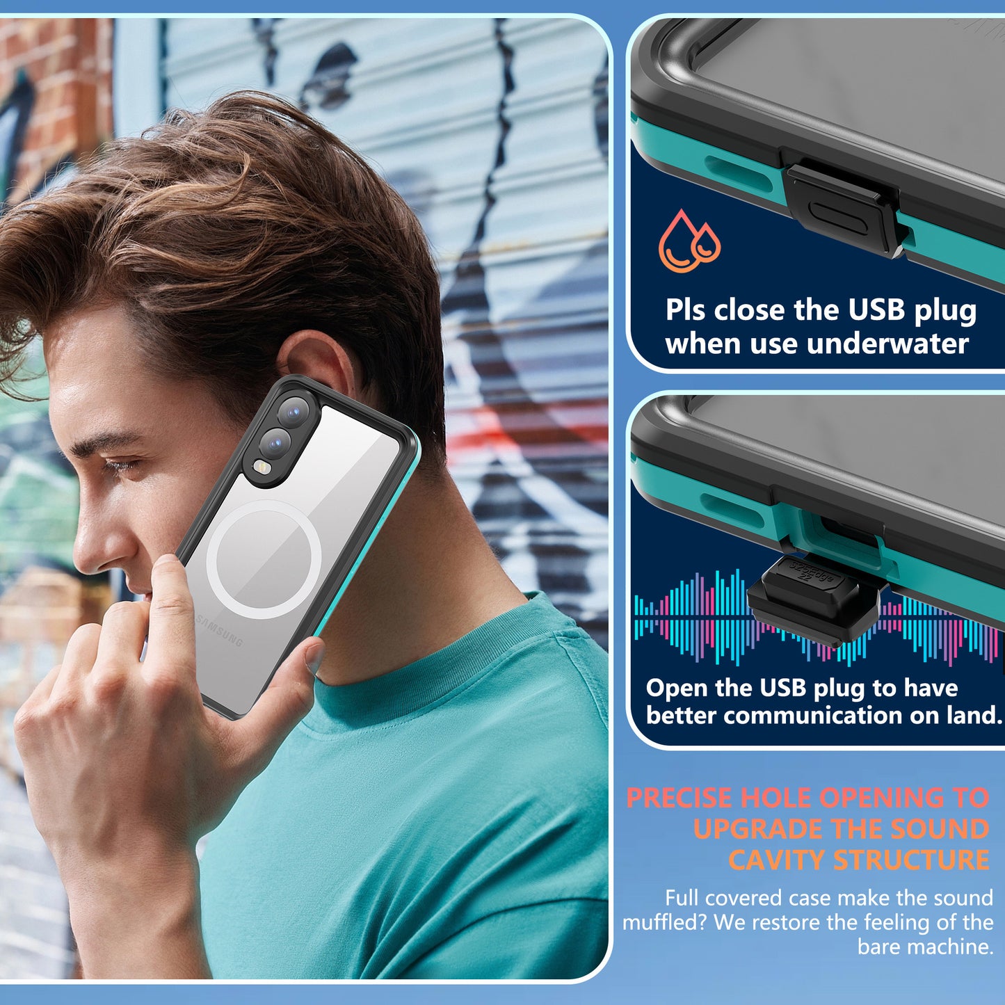 Galaxy S25 Edge FS-Serie – IP68 Wasserdicht