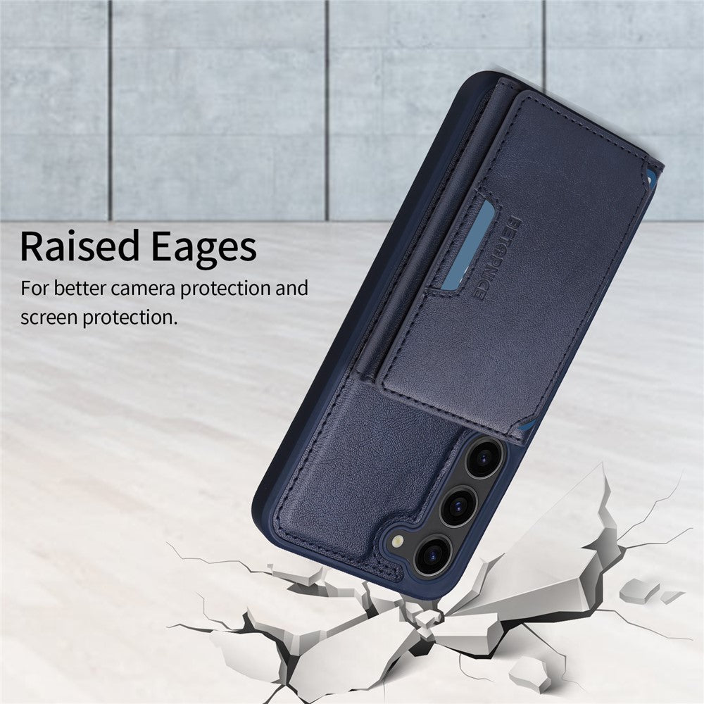 Galaxy S23 Lederhülle – Mit abnehmbarer Kartentasche, magnetisch & Ständer