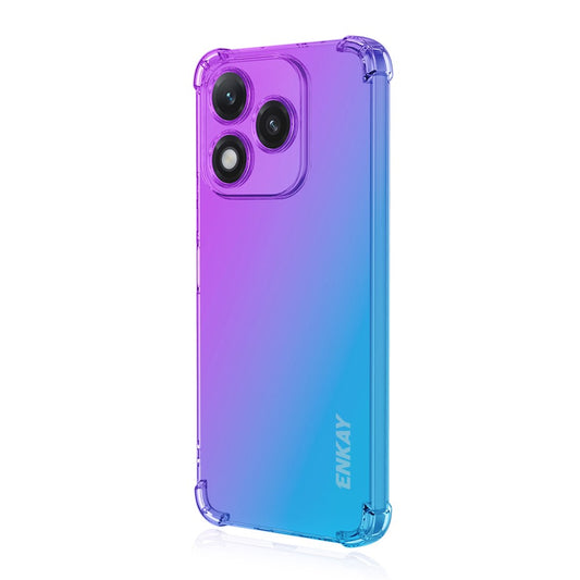 Honor 400 Lite 5G Handyhülle – ENKAY TPU-, verdickte, sturzsichere mit vier Ecken