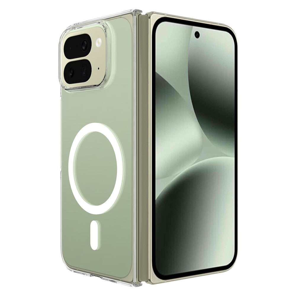 For Google Pixel 10 Pro Fold Case TPU + Acrylic Magnetic Phone Cover