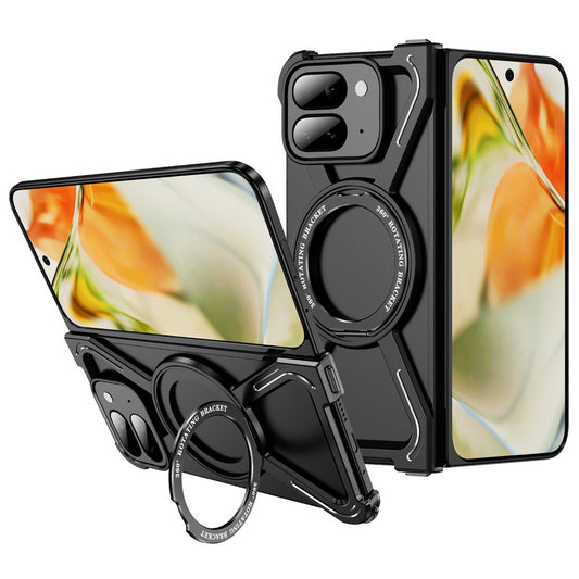Pixel 9 Pro Fold 5G Bumper-Hülle – Mit rahmenloser Metallrahmenabdeckung & MagSafe-Ständer