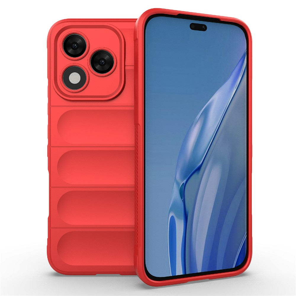 For Honor 400 Lite 5G Case Anti-Drop Soft TPU Rugged Phone Back Cover