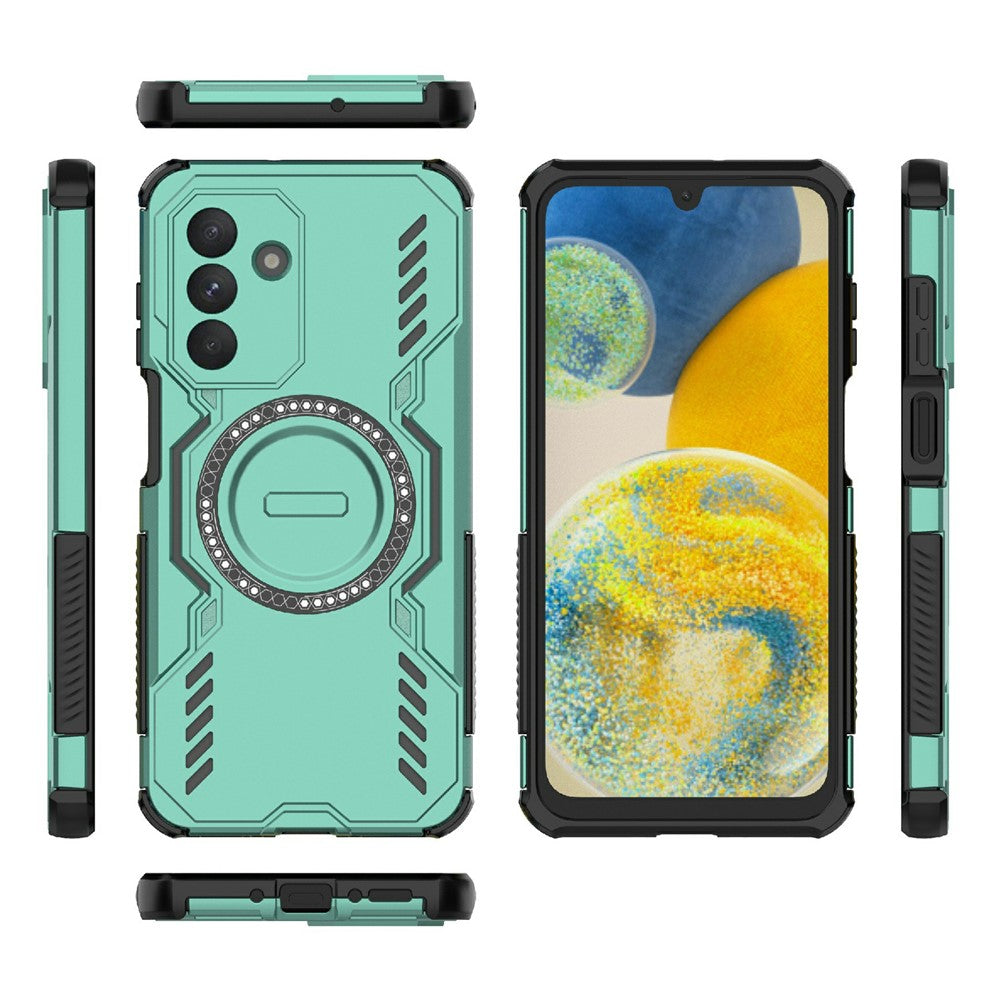 Galaxy A26 5G magnetische Hülle – Mit Schmetterlingsrüstung & Hohlwärmeableitung