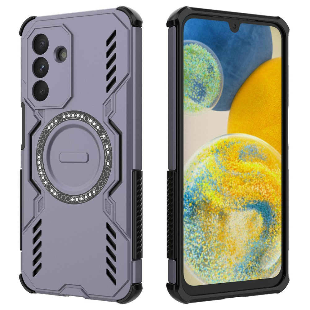 Galaxy A26 5G magnetische Hülle – Mit Schmetterlingsrüstung & Hohlwärmeableitung