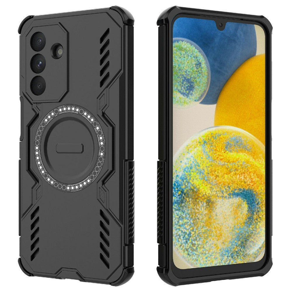 Galaxy A26 5G magnetische Hülle – Mit Schmetterlingsrüstung & Hohlwärmeableitung