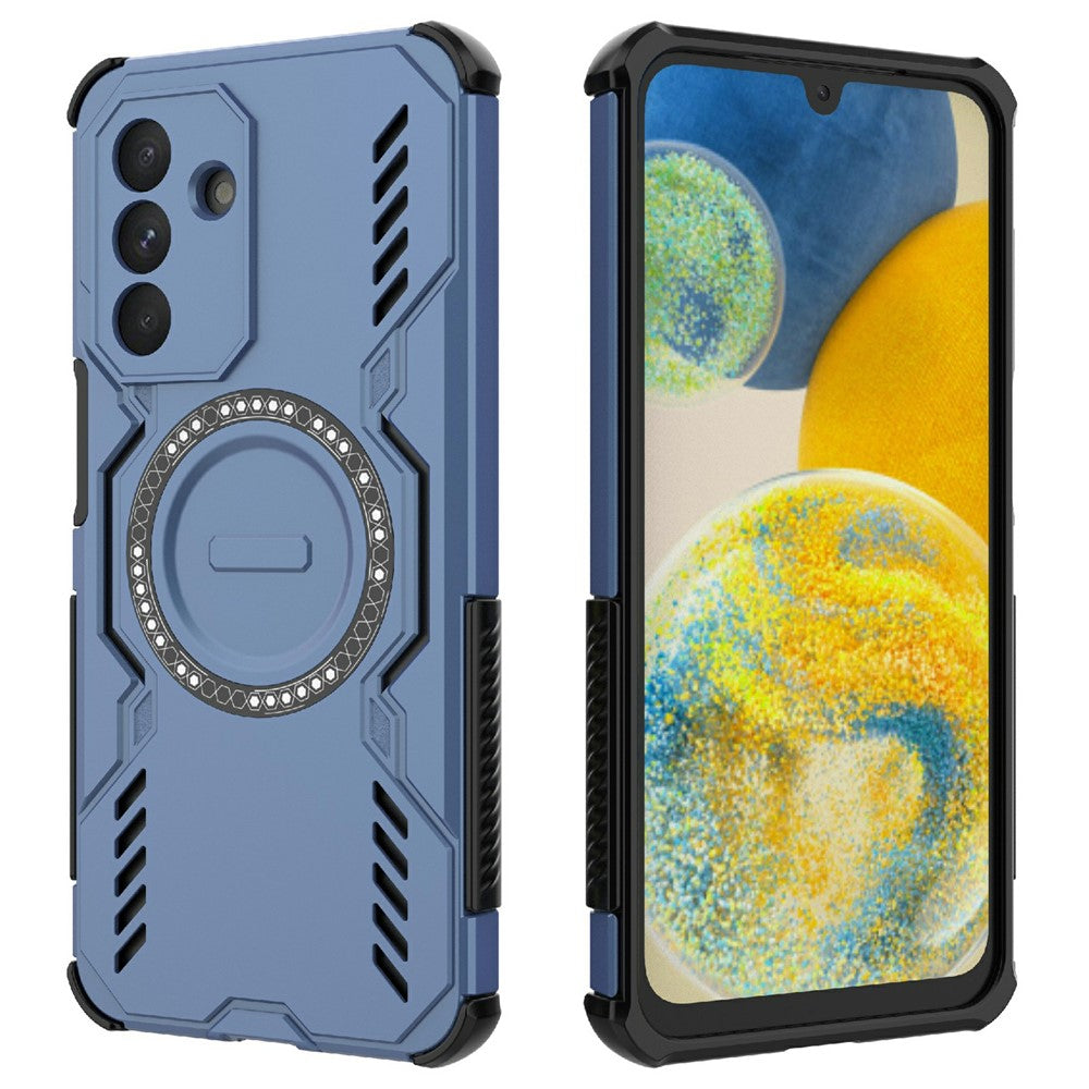 Galaxy A26 5G magnetische Hülle – Mit Schmetterlingsrüstung & Hohlwärmeableitung