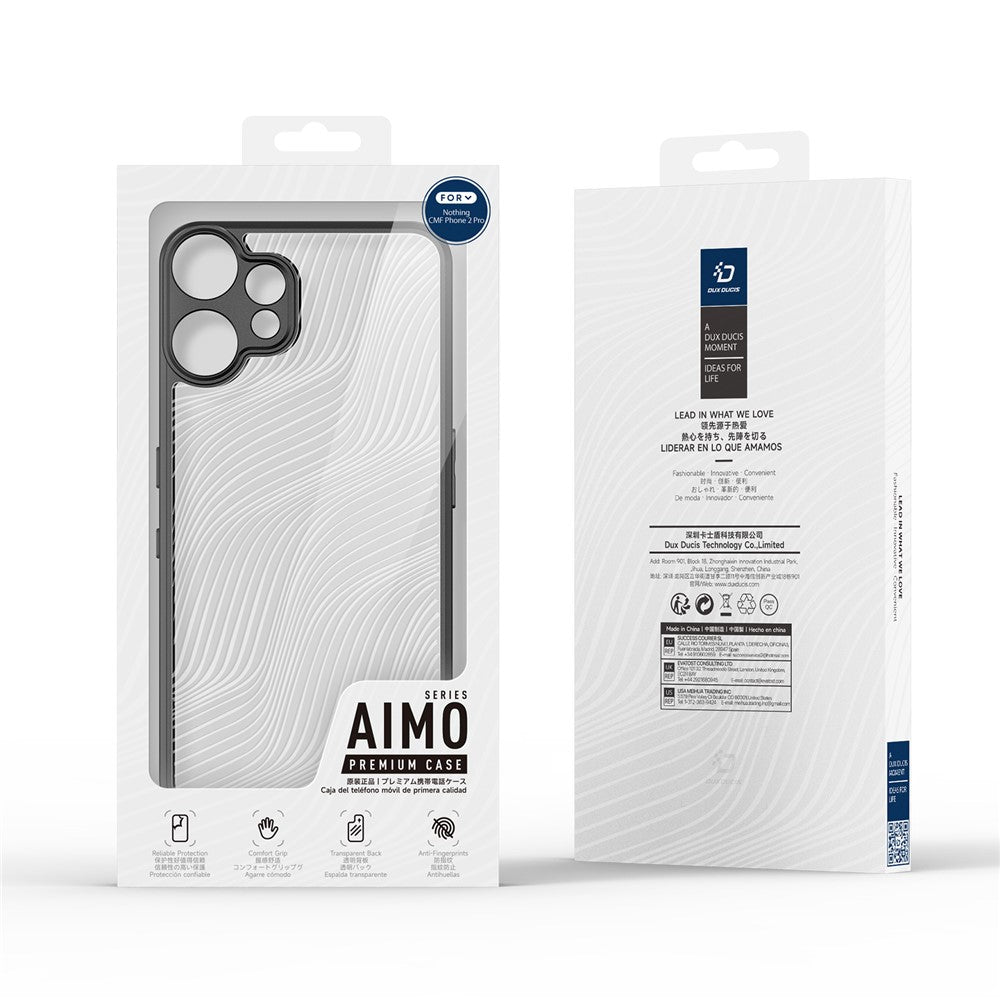 DUX DUCIS For Nothing CMF Phone 2 Pro Case  Aimo Series TPU+PC Matte Drop-proof Phone Cover (REACH Certification)