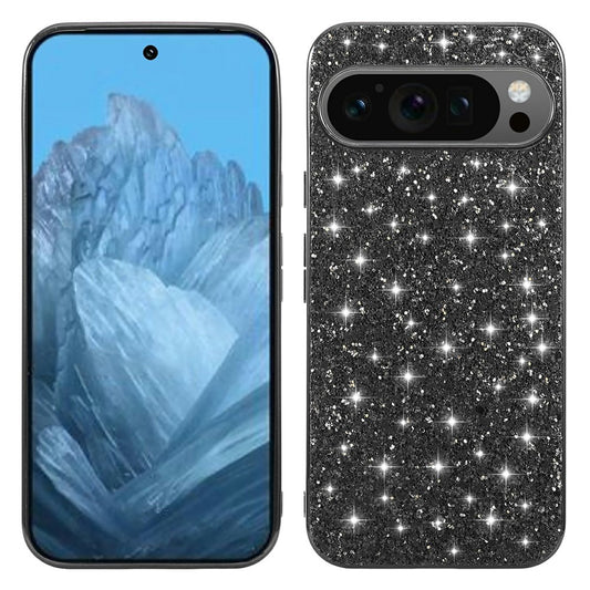 Pixel 10 / 10 Pro Schutzhülle – Funkelnde Glitzer-Rückseite