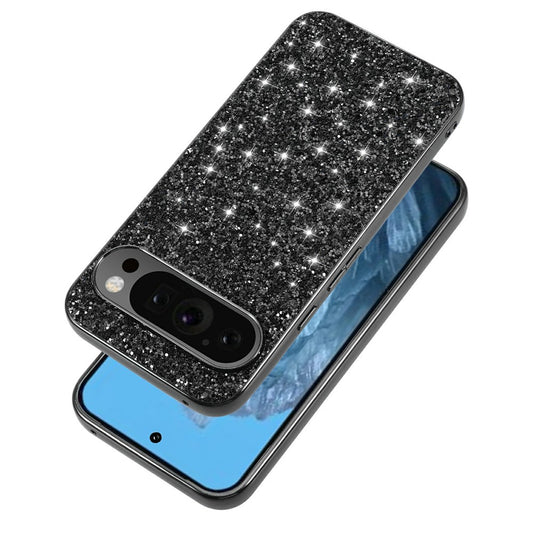 Pixel 10 / 10 Pro Schutzhülle – Funkelnde Glitzer-Rückseite