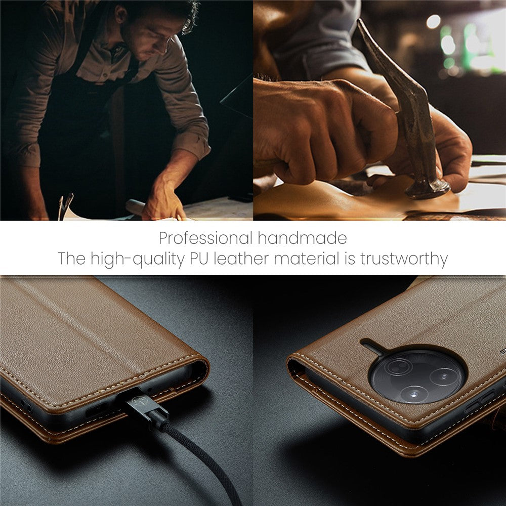CASEME For Xiaomi Poco F7 Ultra 5G / Xiaomi Poco F7 Pro 5G Case  023 Series RFID Blocking Leather Wallet Stand Phone Cover