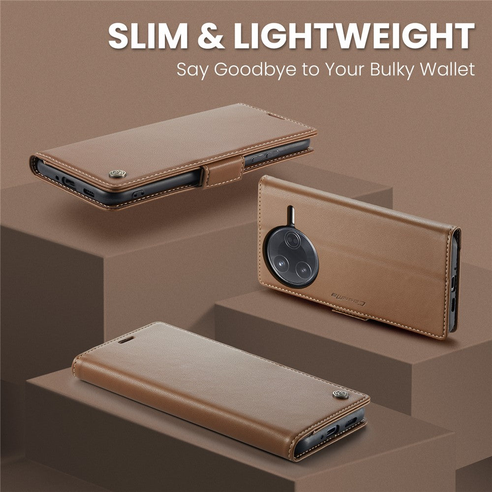 CASEME For Xiaomi Poco F7 Ultra 5G / Xiaomi Poco F7 Pro 5G Case  023 Series RFID Blocking Leather Wallet Stand Phone Cover