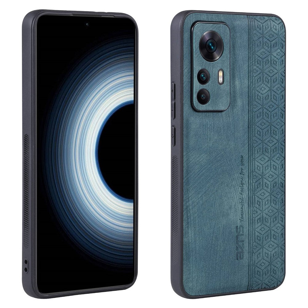 AZNS For Xiaomi 12T 5G / Redmi K50 Ultra 5G Anti-scratch Cell Phone Cover Shell Imprinted Pattern PU Leather+TPU Phone Case