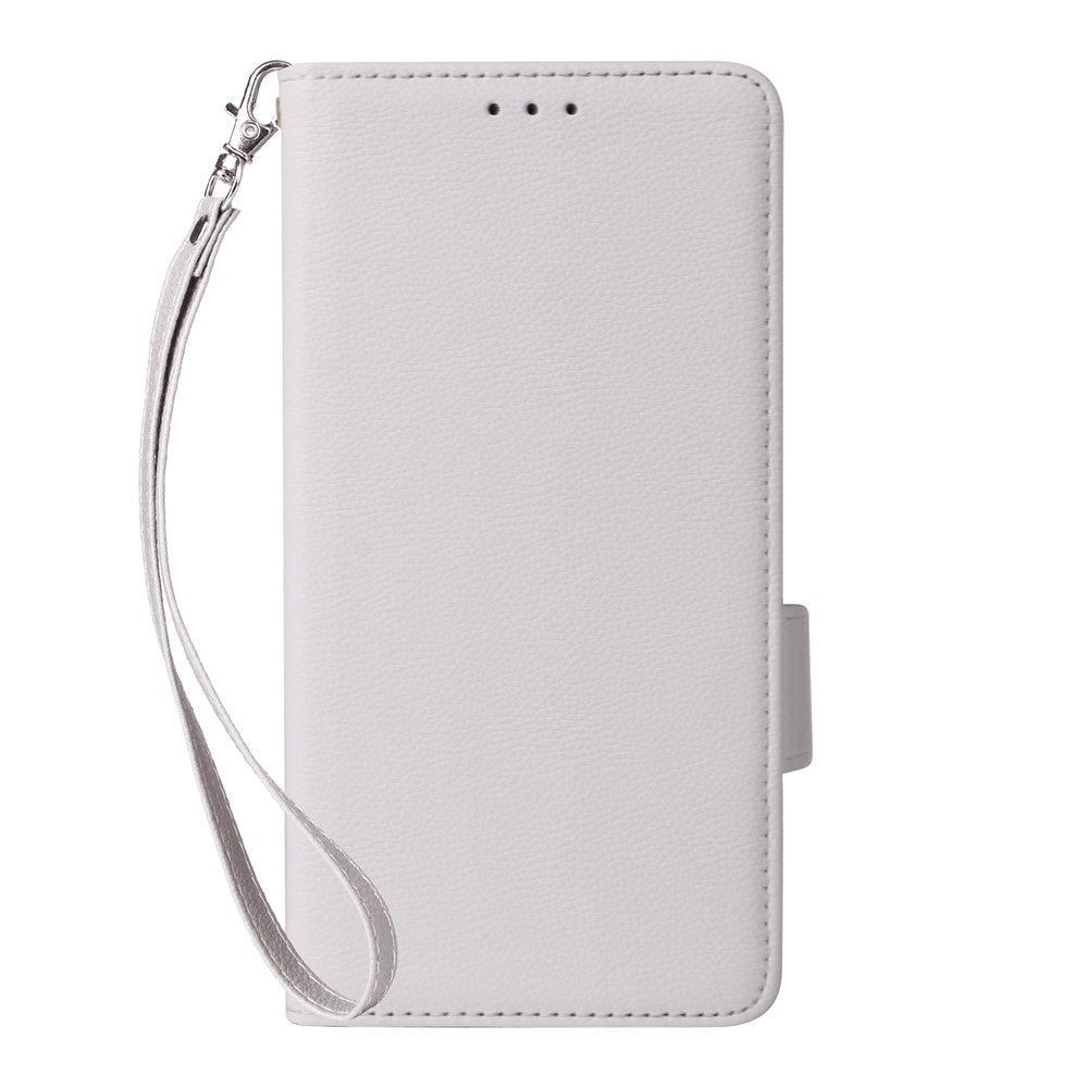 Nothing CMF Phone 2 Pro Wallet-Handyhülle – Aus PU-Leder & Litschi-Textur, mit Ständer & Tragegurt