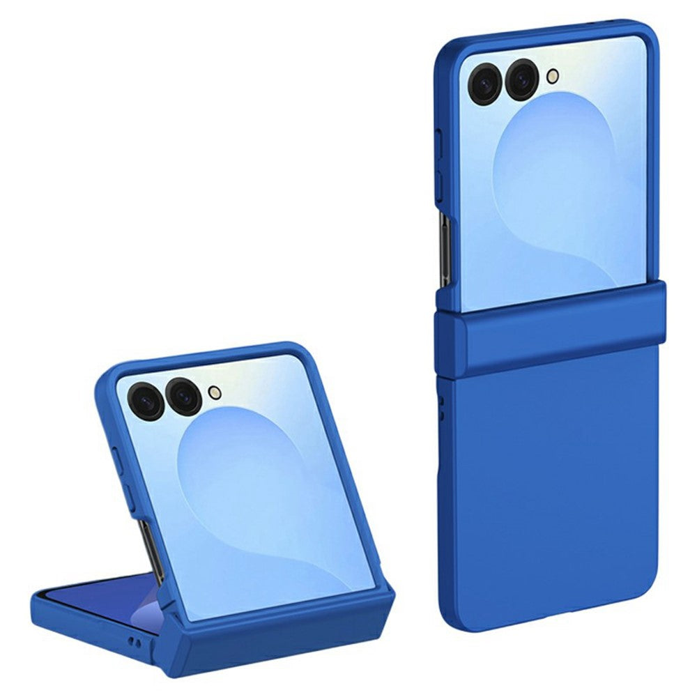 For Samsung Galaxy Z Flip7 5G Case Hinge Protection Skin-Touch PC Phone Cover