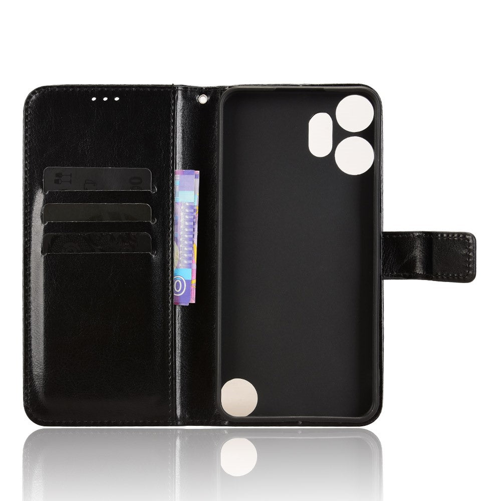 Nothing CMF Phone 2 Pro Wallet-Handyhülle – Aus strukturiertem Leder
