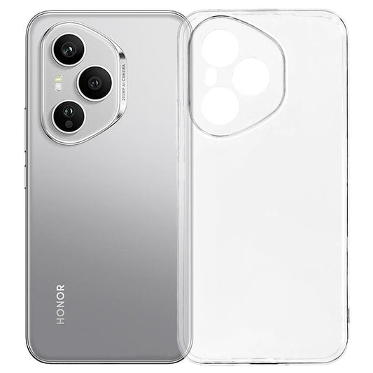 Honor 400 Pro 5G (Global) Handyhülle – Rückseitige Abdeckung, ultradünn, flexibel, transparente TPU