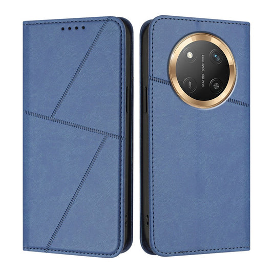 vivo X60 Pro (China) / Honor X60 Pro 5G / Honor X9c 5G / Honor Magic7 Lite 5G Wallet-Handyhülle – X60 Pro Magnetverschluss Leder Flip mit Ständer