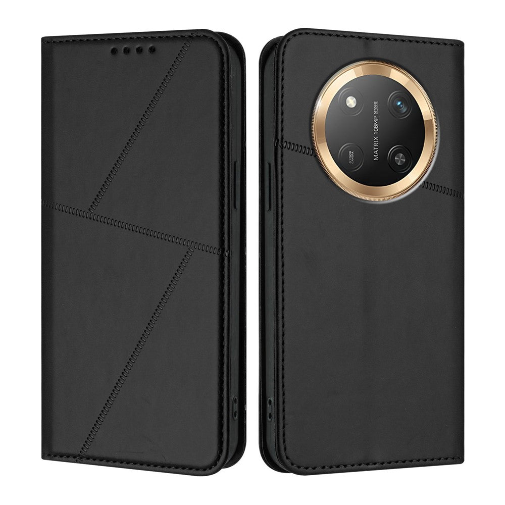 For Honor Magic7 Lite 5G / vivo X60 Pro (China) / Honor X9c 5G / X60 Pro Wallet Case Magnetic Closure Leather Flip Phone Cover with Stand