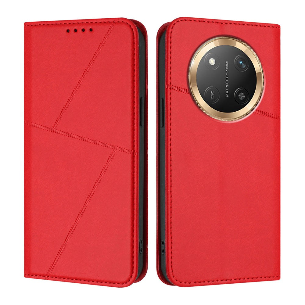 For Honor Magic7 Lite 5G / vivo X60 Pro (China) / Honor X9c 5G / X60 Pro Wallet Case Magnetic Closure Leather Flip Phone Cover with Stand