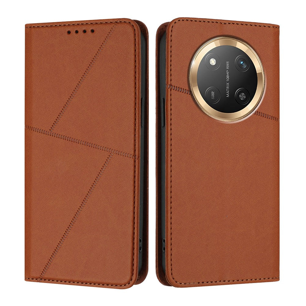 For Honor Magic7 Lite 5G / vivo X60 Pro (China) / Honor X9c 5G / X60 Pro Wallet Case Magnetic Closure Leather Flip Phone Cover with Stand