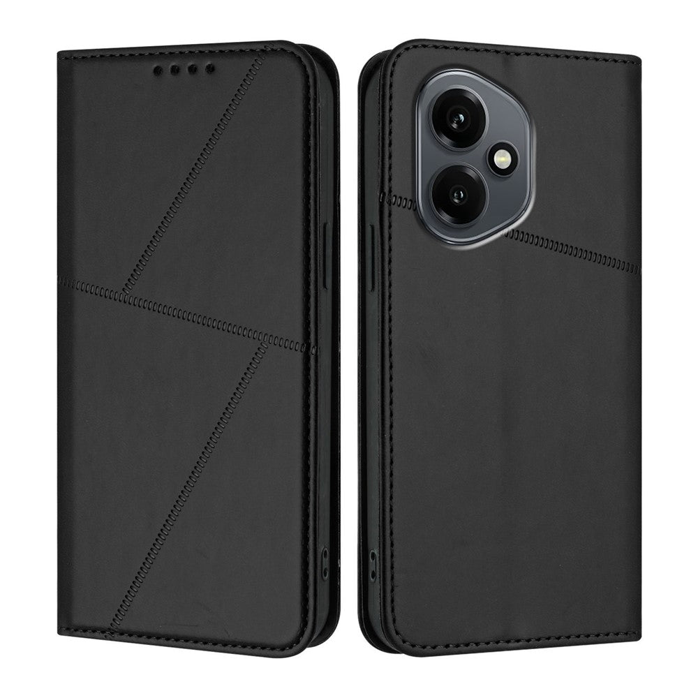For Honor 400 5G (Global) Wallet Case Magnetic Closure Leather Flip Phone Cover with Stand