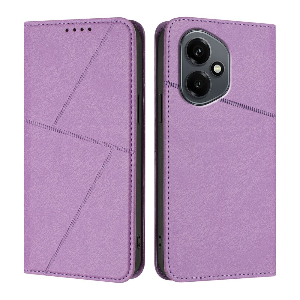 For Honor 400 5G (Global) Wallet Case Magnetic Closure Leather Flip Phone Cover with Stand