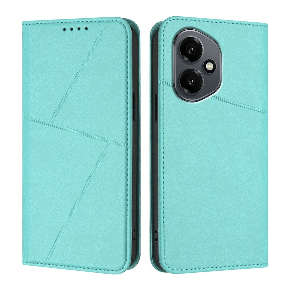For Honor 400 5G (Global) Wallet Case Magnetic Closure Leather Flip Phone Cover with Stand