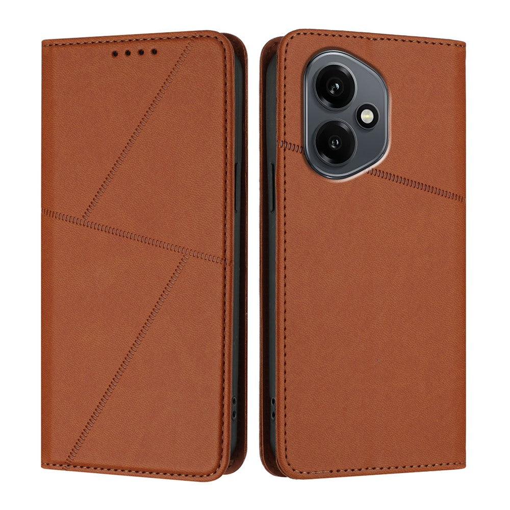 For Honor 400 5G (Global) Wallet Case Magnetic Closure Leather Flip Phone Cover with Stand