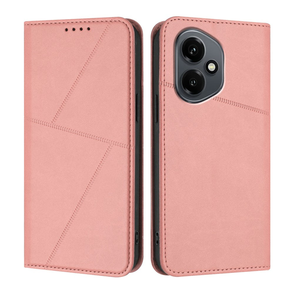 For Honor 400 5G (Global) Wallet Case Magnetic Closure Leather Flip Phone Cover with Stand