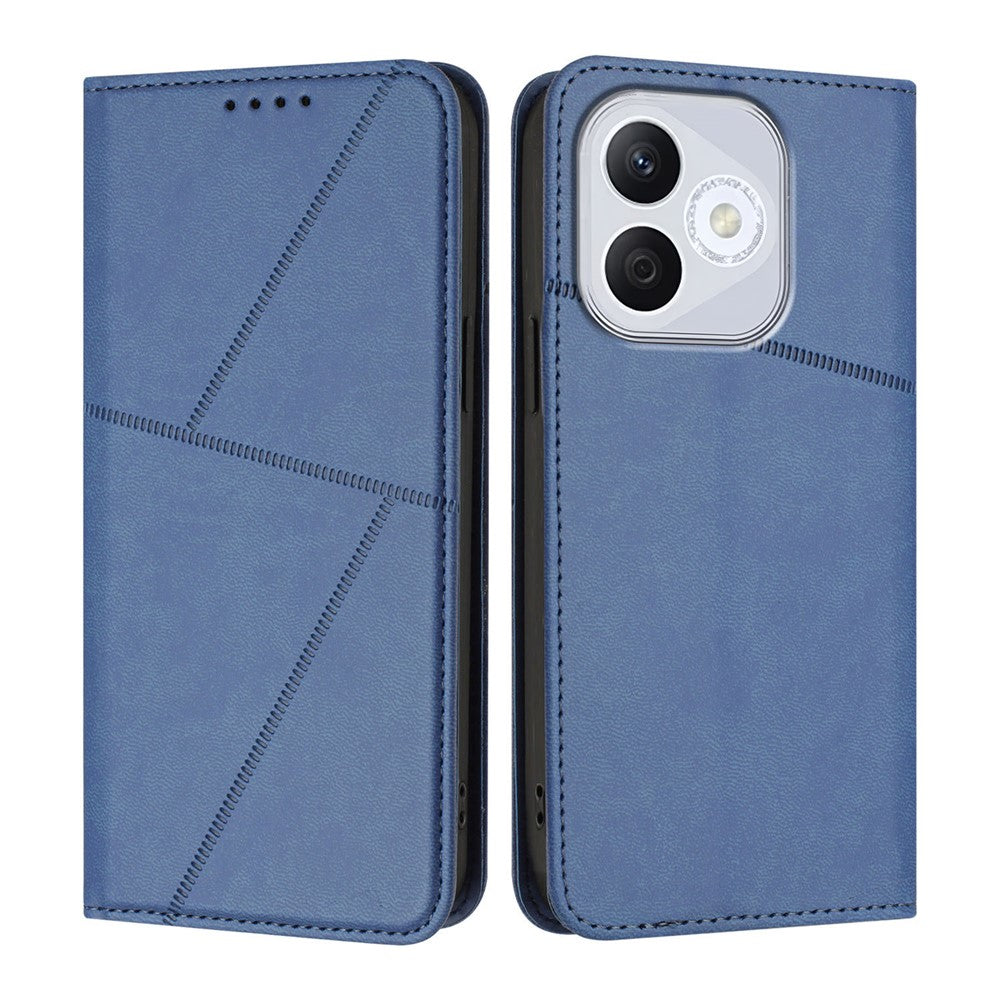 For Honor 400 Lite 5G Wallet Case Magnetic Closure Leather Flip Phone Cover with Stand