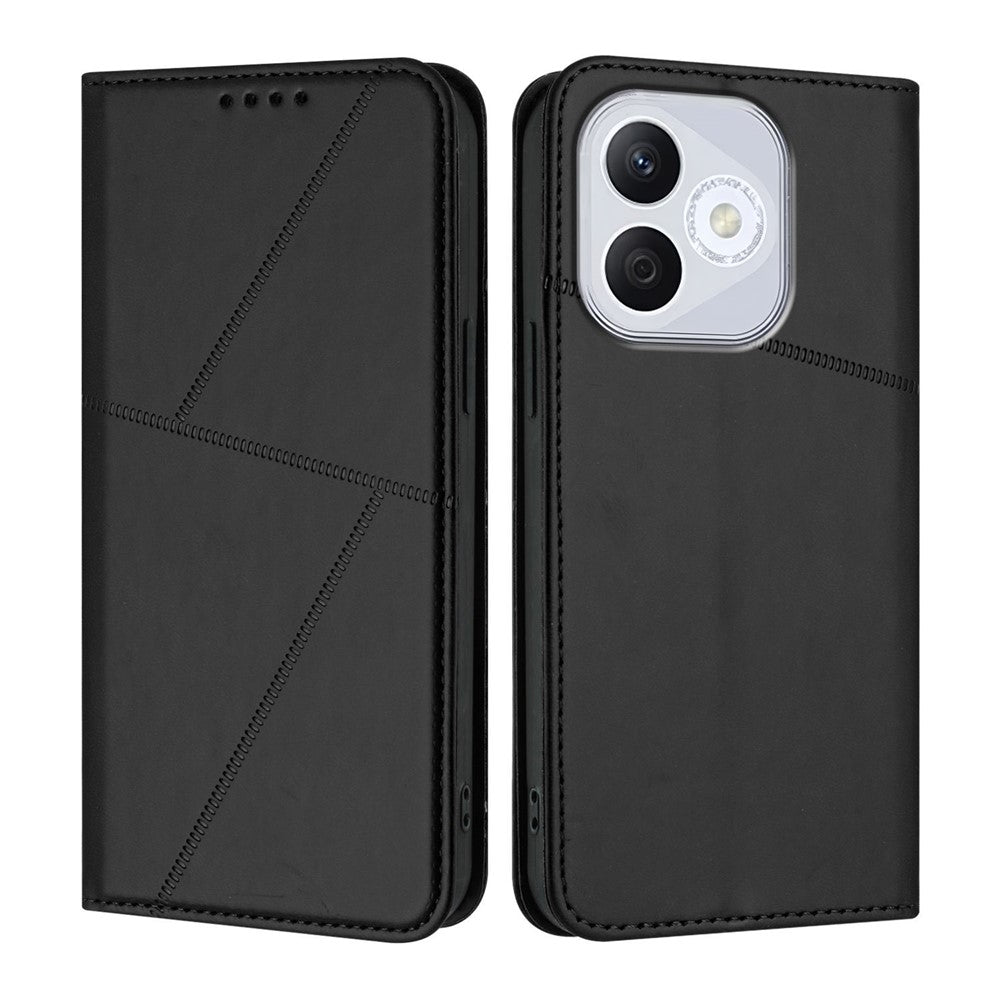 For Honor 400 Lite 5G Wallet Case Magnetic Closure Leather Flip Phone Cover with Stand