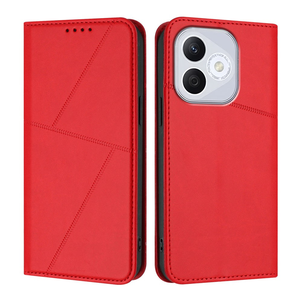 For Honor 400 Lite 5G Wallet Case Magnetic Closure Leather Flip Phone Cover with Stand
