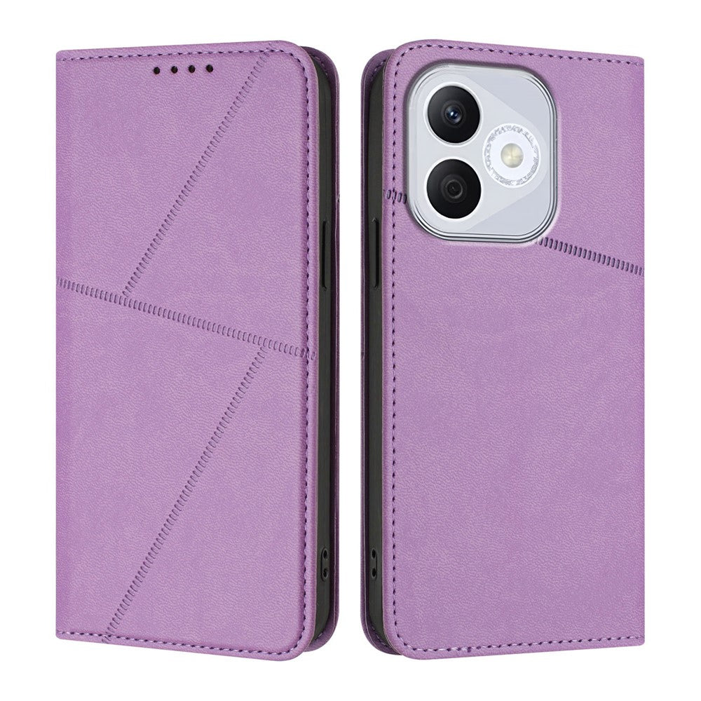 For Honor 400 Lite 5G Wallet Case Magnetic Closure Leather Flip Phone Cover with Stand