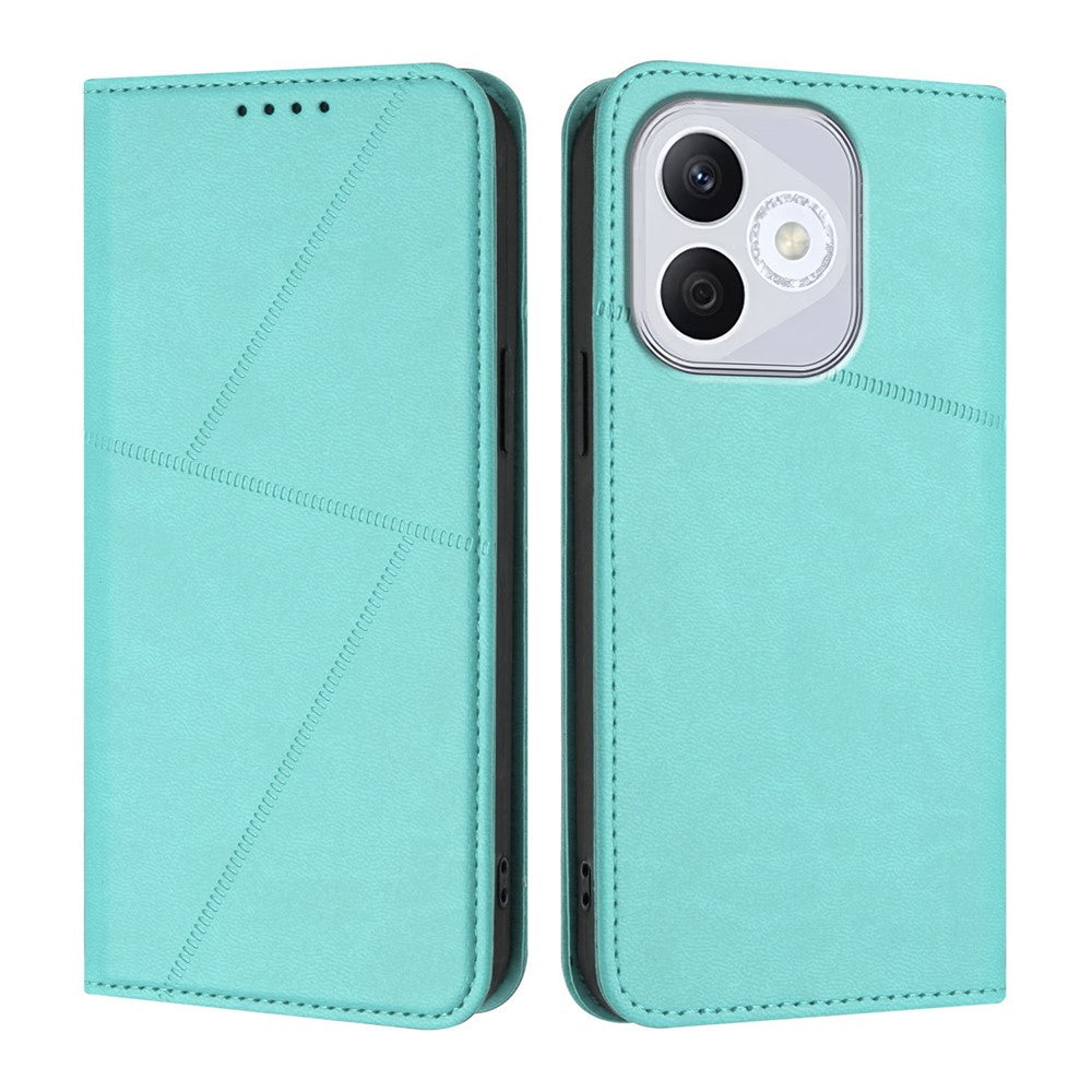 For Honor 400 Lite 5G Wallet Case Magnetic Closure Leather Flip Phone Cover with Stand