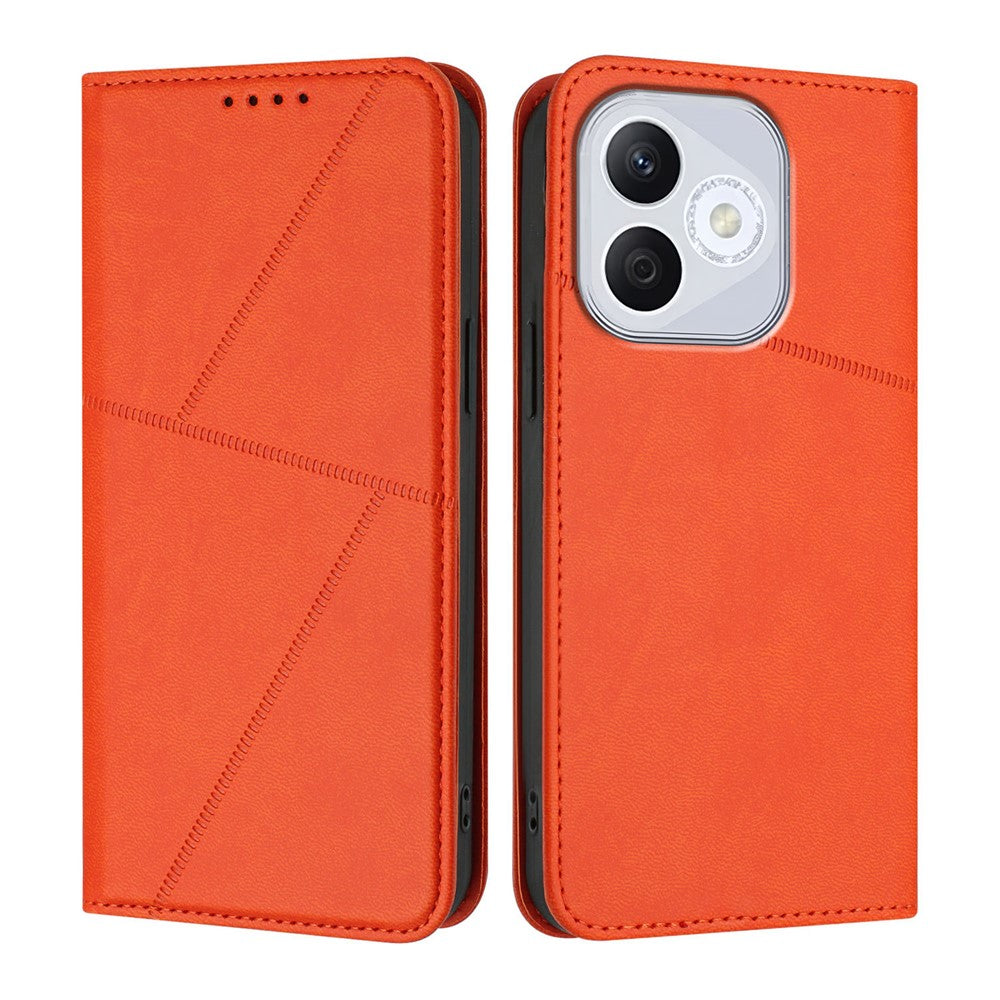 For Honor 400 Lite 5G Wallet Case Magnetic Closure Leather Flip Phone Cover with Stand