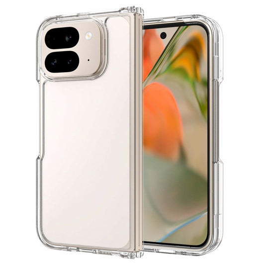 Google Pixel 10 Pro Fold Handyhülle – TPU + transparente Acryl-, integriertes Design