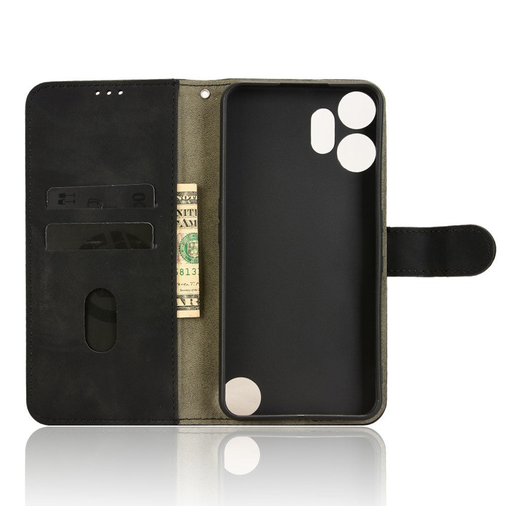 For Nothing CMF Phone 2 Pro Leather Case Skin Feel Anti Drop Wallet Flip Phone Cover