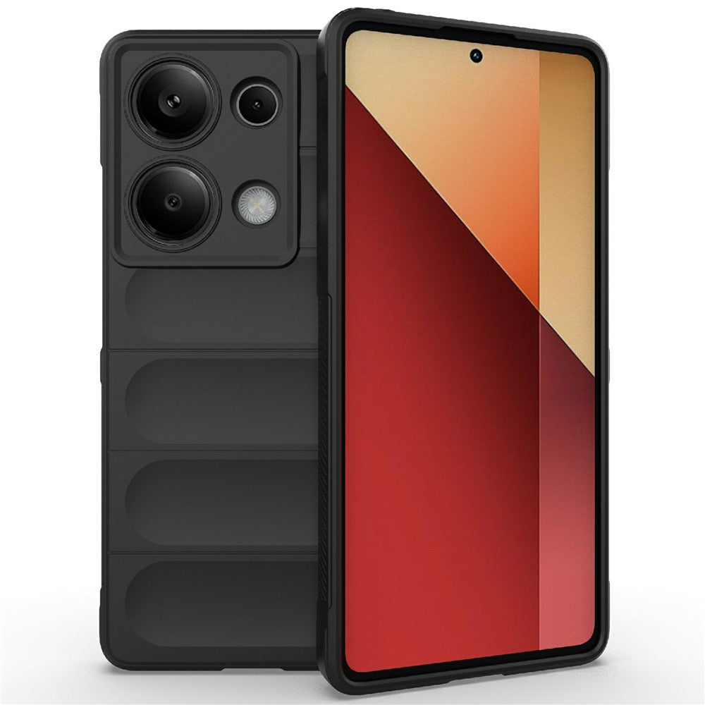 For Xiaomi Redmi Note 14S 4G Case Anti-Drop Soft TPU Rugged Phone Back Cover