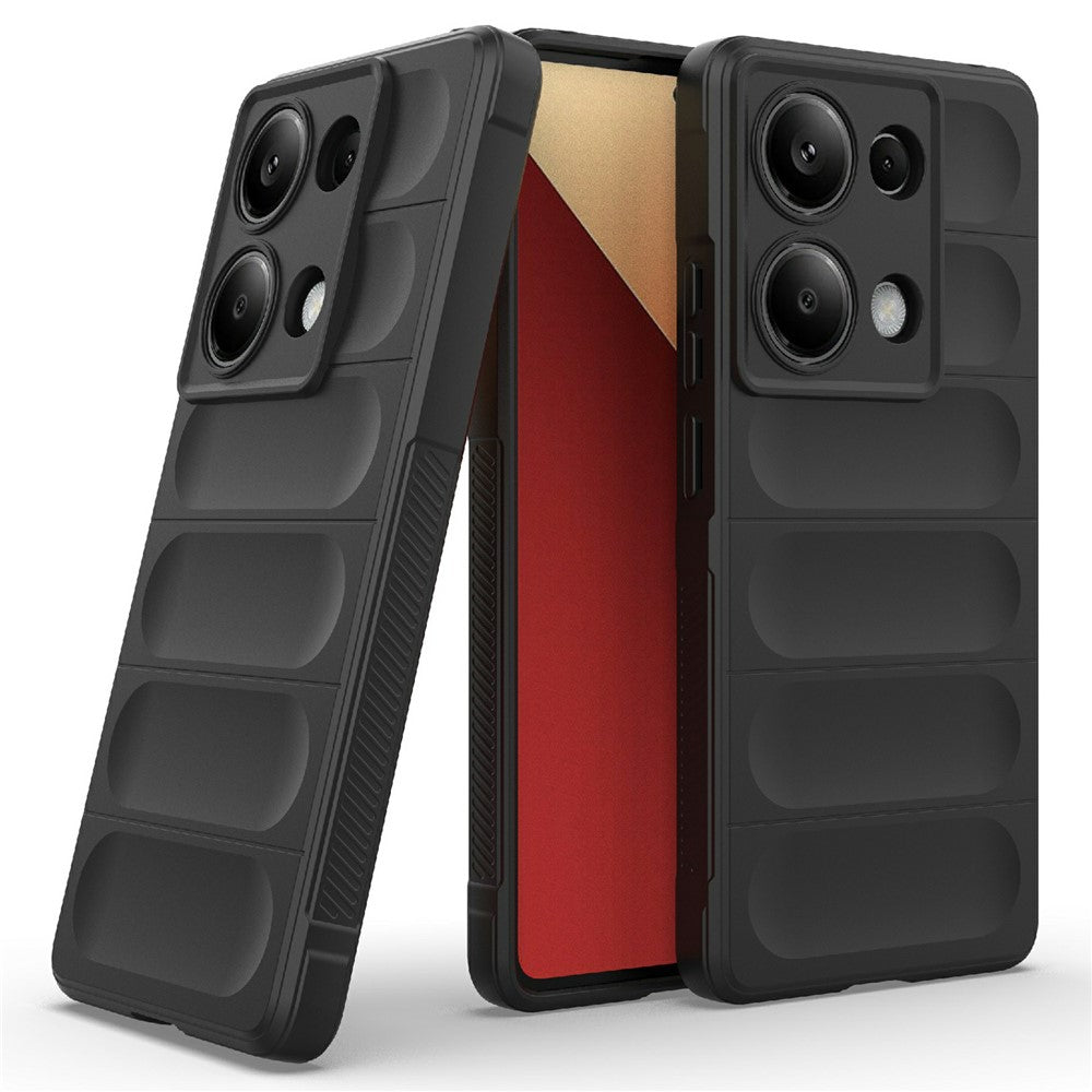 For Xiaomi Redmi Note 14S 4G Case Anti-Drop Soft TPU Rugged Phone Back Cover