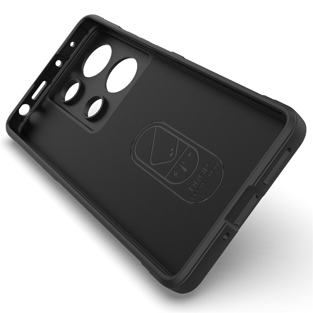 For Xiaomi Redmi Note 14S 4G Case Anti-Drop Soft TPU Rugged Phone Back Cover