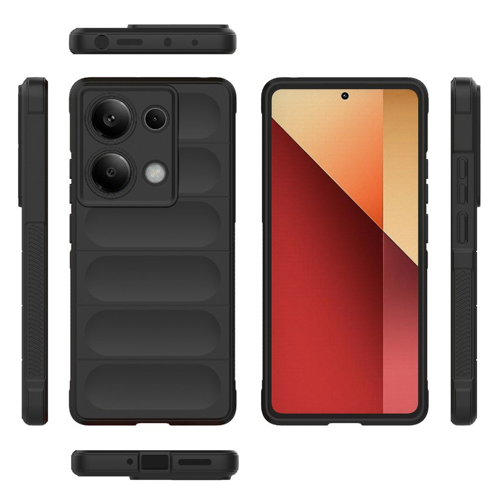 For Xiaomi Redmi Note 14S 4G Case Anti-Drop Soft TPU Rugged Phone Back Cover